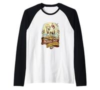 Agnus dei Sanctus Tradizionale Latina Messa Cattolica Maglia con Maniche Raglan