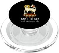 Agnus Dei Sanctus Tradizionale Latina Messa Cattolica PopSockets PopGrip per MagSafe