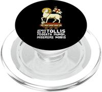 Agnus Dei Sanctus Tradizionale Latina Messa Cattolica PopSockets PopGrip per MagSafe