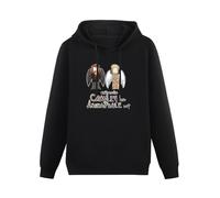 AGNUSZOH What Would Crowley And Aziraphale Do? Good Omens Funny Chibi Hoody Black S