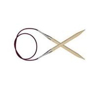 Ago a maglia circolare in bamb Knitpro 80 cm x 10 mm marrone K22256