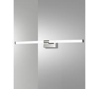 Ago Applique Cromo 1 Luce Led Integrato Collezione AGO Design Moderno per Interni