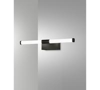 AGO APPLIQUE NERO DA SPECCHIO A LED 3000K - 8W - 480 lm L.33,5CM IP44