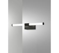 AGO APPLIQUE NERO DA SPECCHIO A LED 3000K - 8W - 480 lm L.33,5CM IP44