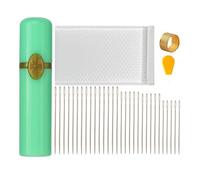 Ago con occhio grande set da cucito a mano ditale filo per cucire per artigianato cucito filato per maglieria set a mano per artigianato
