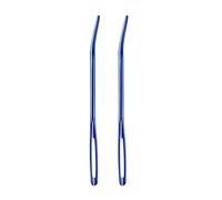 Ago da cucito con cruna con punta curva, set da cucito con ago per rammendo per lana, set per uncinetto per maglieria a mano, per filato a mano