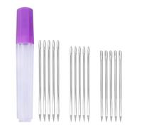 Ago Da Cucito Multifunzionale Con Cruna Per Artigianato In Pelle E Riparazioni Set Aghi Da Cucitura A Punta Maglieria E Cucito Forniture La Lavorazione Della Pelle