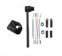 Ago di ricambio AT-VMN95E per Audio-Technica LP120X, ago per giradischi con ovale, include spazzola per la pulizia e cavo, compatibile con VMN95C/EN/ML/SH (blu)