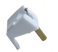 Ago di ricambio per giradischi Stanton 500 505 Mk1 MkII per v3 D5100E 500AL-5107AL Ago plastica metallo bianco nero (bianco)