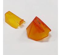 Ago di ricambio per Ortofon 2M Serie, MM Moving Magnet Stylus per giradischi, design leggero 7 g, facile sostituzione, custodia protettiva (arancione)