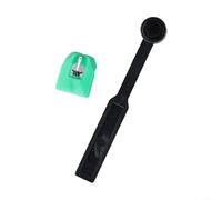 Ago di ricambio per stilo, punta in lega di alluminio con spazzola di pulizia per Audio-Technica per AT-LP120X-USB (verde)