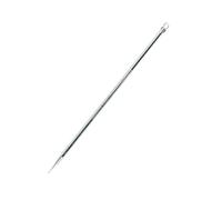Ago nero ridotto in acciaio inossidabile inossidabile rimozione del taglio nero comedone Acne Extractor Blemish Care Strumento per la cura del volto Ago di rimozione nera, extrattore difetti, extrat