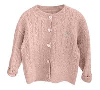Ago Per Cardigan Ragazze Autunno Abbigliamento Mori Cardigan Primavera E Autunno Nuovi Bambini Stile Straniero Ragazze Bambino Maglione Cappotto Camicia Manica Lunga Ragazzi 128, Colore: rosa., 8-9