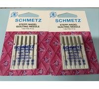 SCHMETZ | 5 Aghi per macchine da cucire | Quilting | 130/705 H-Q | Spessore 75/11-90/14