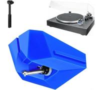 Ago per giradischi AT-ATN95E, ago di ricambio per giradischi Audio-Technica AT-LP120X, con spazzola di pulizia (blu)