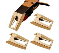 Ago Per Giradischi - Dispositivo In Lega Di Alluminio Da 4 Pezzi, Sostitutivo Per Giradischi | Kit Di Per Fonografo Universale, Componente Di Pickup Audio Di Precisione Per Musica Prof