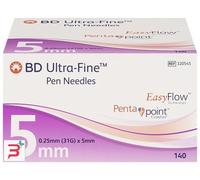 AGO PER PENNA DA INSULINA ULTRAFINE+ GAUGE 31 5MM 7 PEZZI
