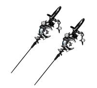 Ago per piercing per piercing del mito della luna, 2024 Novelty Star Moon Ear Wrap Orecchini per ganci crawler, Orecchini di luna creativi a stella, miglior amico dei regali