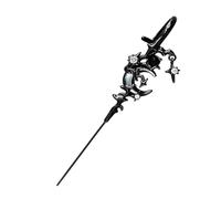 Ago per piercing per piercing del mito della luna, 2024 Novelty Star Moon Ear Wrap Orecchini per ganci crawler, Orecchini di luna creativi a stella, miglior amico dei regali