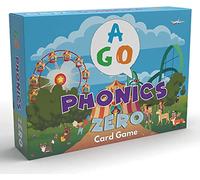 AGO Phonics Zero: gioco di carte e flashcard di parole CVC in inglese per bambini - apprendimento divertente della lettura e della fonetica per studenti di scuola materna, elementare ed ESL