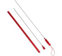 Ago Sfiato Pesca 2.1mm Lega Alluminio Ergonomico Ago Sfiato Pesca(Red) | Doppio diametro 2.1mm e 1.6mm, lega alluminio , ergonomico, uso mare e fiume