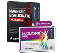 AGOCAP AGOCAP MAGNESIO BISGLICINATO + CREATINA 60 COMPRESSE + OMAGGIO Multivitaminico Donna