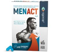 AGOCAP MENACT Integratore Uomo con Maca, Arginina, Taurina, Zinco e Vi