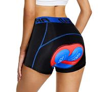 Agolu Intimo Ciclismo Donna Imbottito Gel 5D, Pantaloncini Interni Bici Traspiranti Mutande Ciclista MTB Antisfregamento