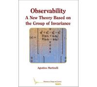 Agostino Martinelli Observability (Tascabile) Advances in Design and Control