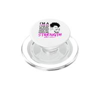 Agosto Ragazza Compleanno Regina Cristo Gesù Forza Donne Pregare PopSockets PopGrip per MagSafe