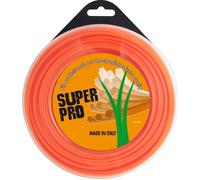 AGP Filo in Nylon per Decespugliatore Quadro 3.3x39 Mt Arancione