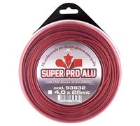 AGP Filo Nylon Alumade Quadro 4X25Mt Red, Multicolor