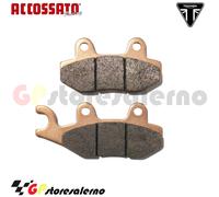 AGPA76ST PASTIGLIE SINTERIZZATE ANTERIORI ACCOSSATO TRIUMPH 900 TRIDENT 1994