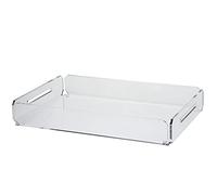 Agplex - Vassoio piccolo in vetro acrilico modello Musa