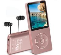AGPTEK Lettore MP3 Classico 16 GB, Fino a 70 Ore di Autonomia, Schermo da 1,8 Pollici, Design Compatto e Portatile, Riproduzione Musicale HiFi senza Perdite, Espandibile fino a 128 GB con Scheda TF