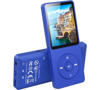 Agptek Lettore MP3 con Bluetooth 5.3, Memoria Interna da 64GB Lettore Musicale Portatile con Schermo da 1,8 Pollici con Altoparlante, Radio FM, Registratore Vocale, Supporta Espansione fino a 128GB