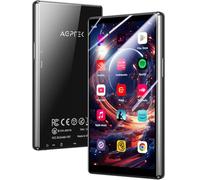 AGPTEK Lettore MP3 da 128 GB con Bluetooth e WiFi, T09 4'' Android 13 MP4 Lettore Musicale con Spotify, Audible, App Store, fino a 1 TB, Nero