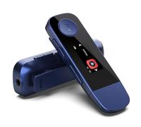 AGPTEK Lettore MP3 Portatile USB da 64 GB con Bluetooth, Lettore Musicale di Tipo C con Clip, chiavetta USB con Radio FM, Registrazione, Supporta Il Collegamento del Cellulare, Blu
