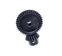 AGPTPYGZFW Ingranaggi Conici Dritti 1:2 1M 20T 40T 6/8 / 10mm Trasmissione a Coppia Elevata in Acciaio da 90 Gradi(1M 40T 8mm Gear)