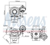 Agr-Valvola Con Guarnizioni Nissens 98225 Per VW Passat Variant Sharan Audi A4