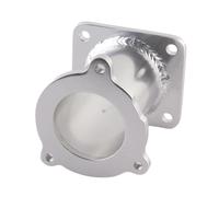 AGR Valvola Per BMW 1 3 5 6 7 Serie X3 X5 X6 PER E60 E61 E70 E71 E87 E90 E91 E9 Spine Termostato Di Raffreddamento Tappi Argento Adattatore Valvola EGR Ricircolo Gas Scarico(Adaptor)