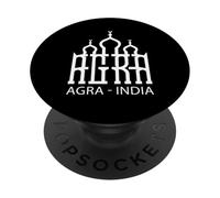 Agra, India Bharat Tour Turisti Indiani Vacanza PopSockets PopGrip Adesivo