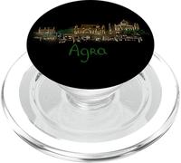 Agra Night India viaggio souvenir storico città storica regalo PopSockets PopGrip per MagSafe