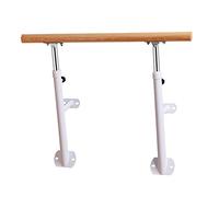 AGrAdi Sbarra da Danza a Parete, Altezza Regolabile 60-100 cm Sbarra da Danza per Adolescenti per Attrezzature da Ballo Scolastiche per Studio di Danza a casa (Bianco 100 cm)