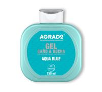 Bagno e doccia gel Aqua Blue - 750 ml PH neutro e dermatologicamente testato Senza parabeni Senza coloranti AGRADO