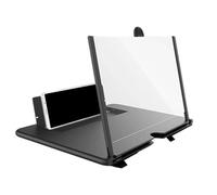 Agrandisseur d’Écran - Projecteur de Bureau 3D Haute Définition | Loupe pour Téléphone Portable | Pour Seniors, Visionnage Vidéos, Cinéma Maison, Voyage, Détente, Pause