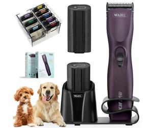 Agrarzone Edition tosatrice Wahl KM Supera: professionale per cani, gatti e animali piccoli - 2 batterie, 6 ore di autonomia, Set 8 rialzi - Made in Germany