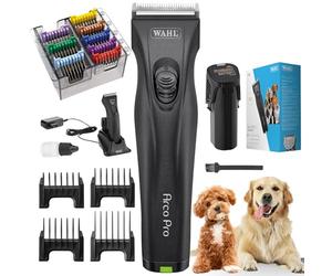 Agrarzone Edition Wahl Arco Pro tosatrice cani e gatti - 1 batteria, Set rialzi inclusi - Silenziosa, Leggera & potente, Per una toelettatura perfetta - Made in Germany