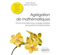 Agrégation de mathématiques - 10 ans d’annales avec corrigés détaillés de questions fondamentales