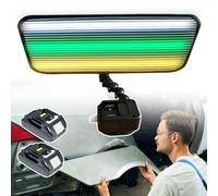agreilduite PDR Light - Strumento di Riparazione Ammaccature Senza Vernice, Ricaricabile, Luce di Ispezione per Riparazioni Auto, con Strisce di Linea + 2 Batterie 20×40cm/7.8×15.7in